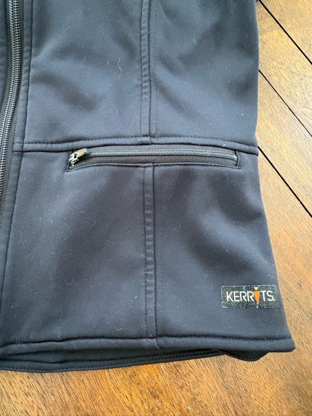 Kerrits Equestrian Performance Softshell Horse Riding Black Vest Size S - Picture 7 of 11